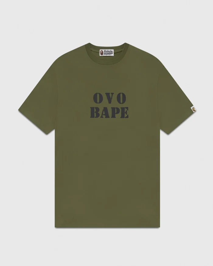 BAPE x OVO Stencil T-Shirt - Image 2