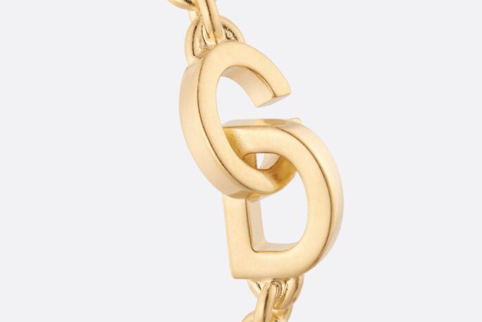 Dior CD Lock Earrings Gold For Women E2315WOMMT_D300 - Image 2