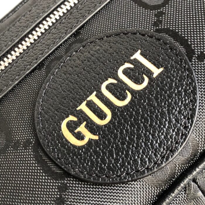 Gucci Gucci Off The Grid Belt Bag Black GG ECONYL® For Men  9.5in/24cm GG 631341 H9HBN 1000 - Image 5