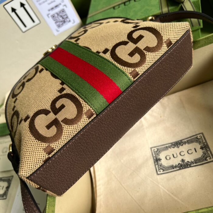 Gucci Ophidia Jumbo GG Small Shoulder Bag Brown For Women, Women’s Bags 9.3in/24cm GG ‎‎499621 UKMIG 2570 - Image 8