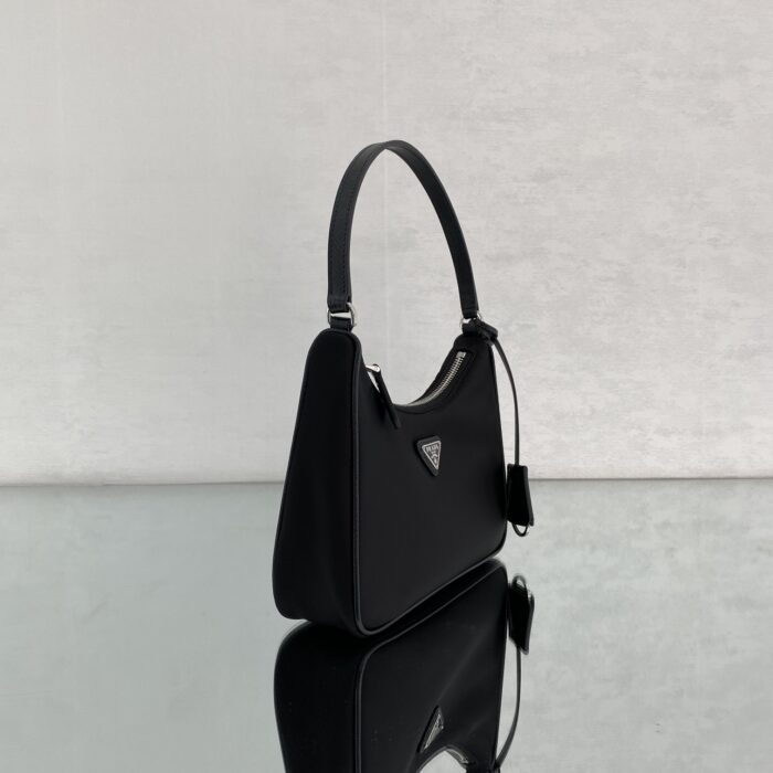 Prada Re-Edition 2005 Re-Nylon Mini Bag Black For Women, Women’s Bags 8.6in/22cm - Image 5