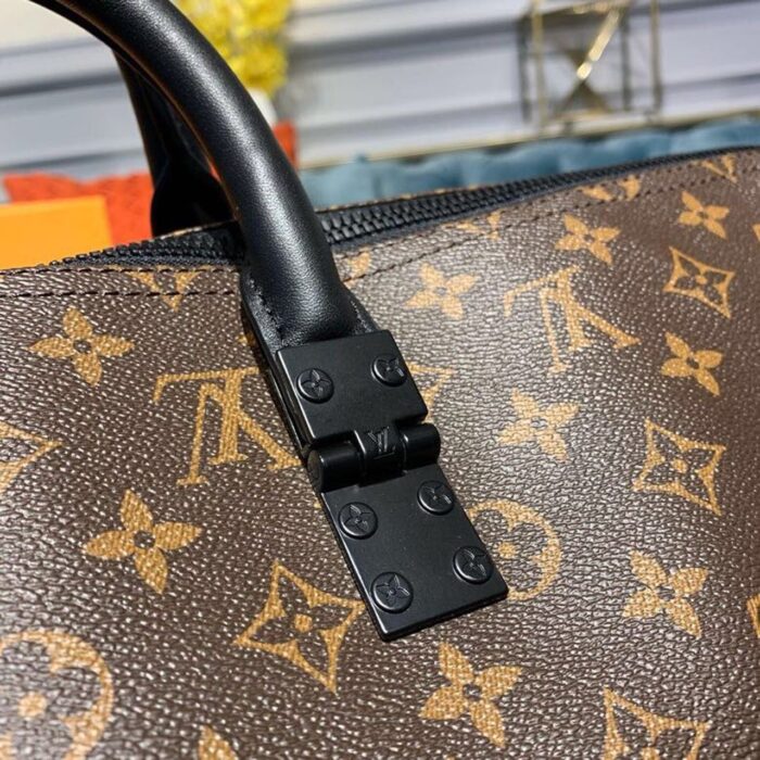 Louis Vuitton Keepall Bandouliere 50 Monogram Solar Ray Canvas Black/Orange By Virgil Abloh For Men, Men’s Bags, Travel Bags 19.7in/50cm LV M44471 - Image 10