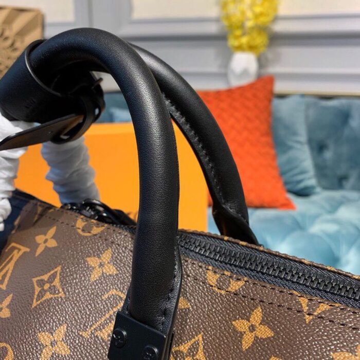 Louis Vuitton Keepall Bandouliere 50 Monogram Solar Ray Canvas Black/Orange By Virgil Abloh For Men, Men’s Bags, Travel Bags 19.7in/50cm LV M44471 - Image 11