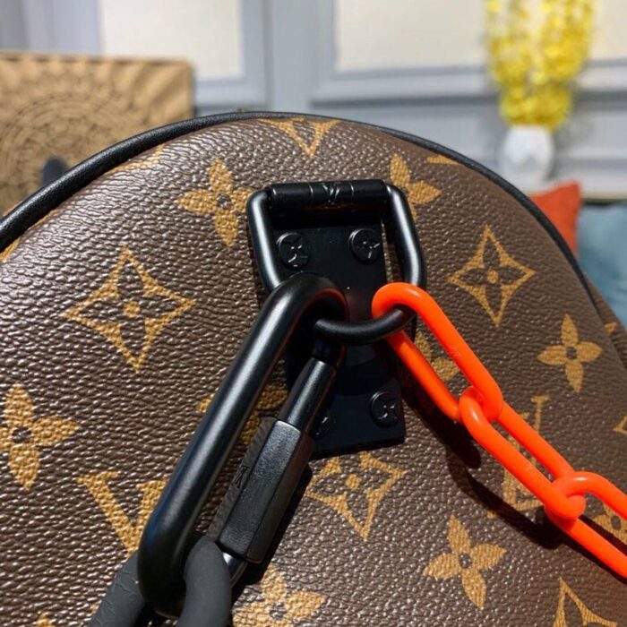 Louis Vuitton Keepall Bandouliere 50 Monogram Solar Ray Canvas Black/Orange By Virgil Abloh For Men, Men’s Bags, Travel Bags 19.7in/50cm LV M44471 - Image 12