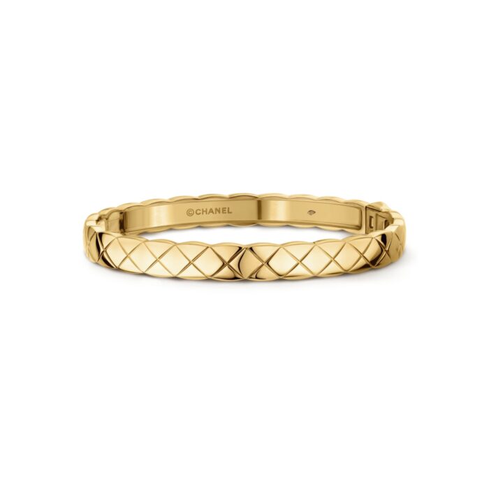 Chanel Coco Crush Bracelet Yellow Gold For Women J11139