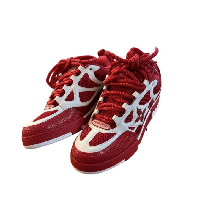 Louis Vuitton LV Skate Sneaker Red For Men 1AARS6 - Image 3