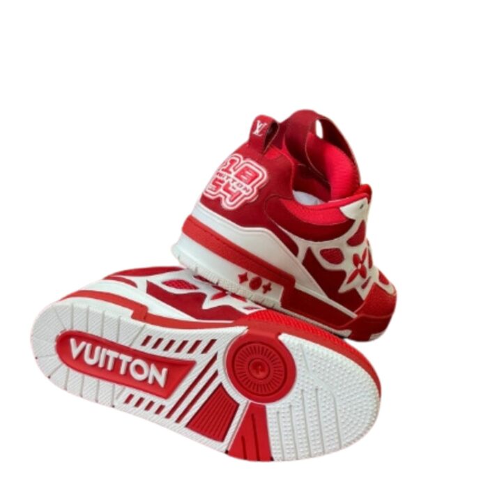 Louis Vuitton LV Skate Sneaker Red For Men 1AARS6 - Image 4