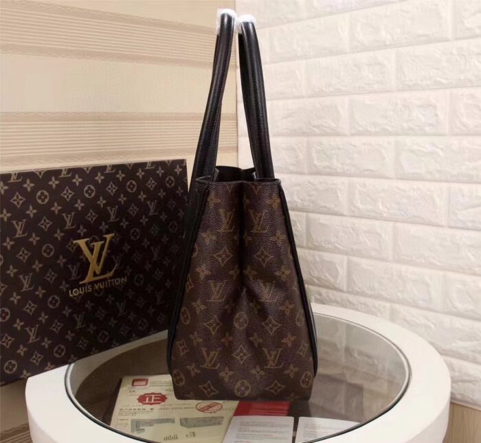 Louis Vuitton Kimono MM Tote Bag Monogram Canvas Black For Women, Women’s Handbag Shoulder Bags 15.4in/39cm LV M41855 - Image 5