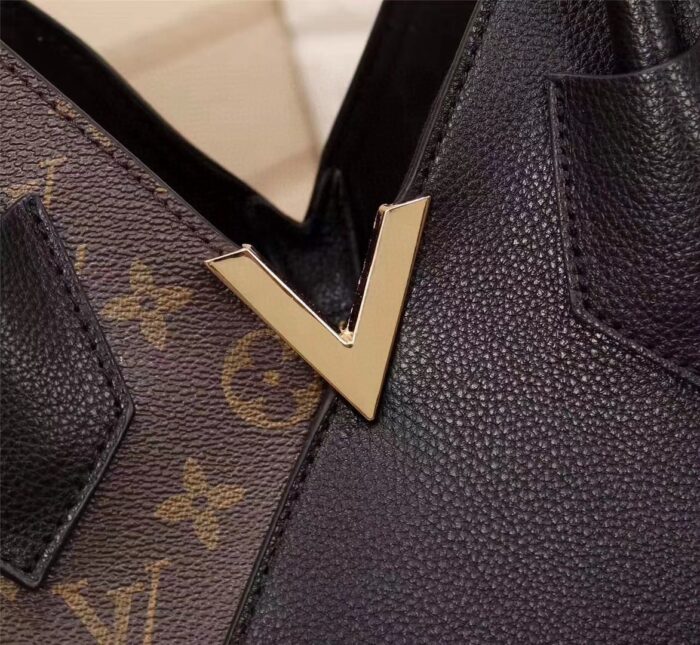 Louis Vuitton Kimono MM Tote Bag Monogram Canvas Black For Women, Women’s Handbag Shoulder Bags 15.4in/39cm LV M41855 - Image 3