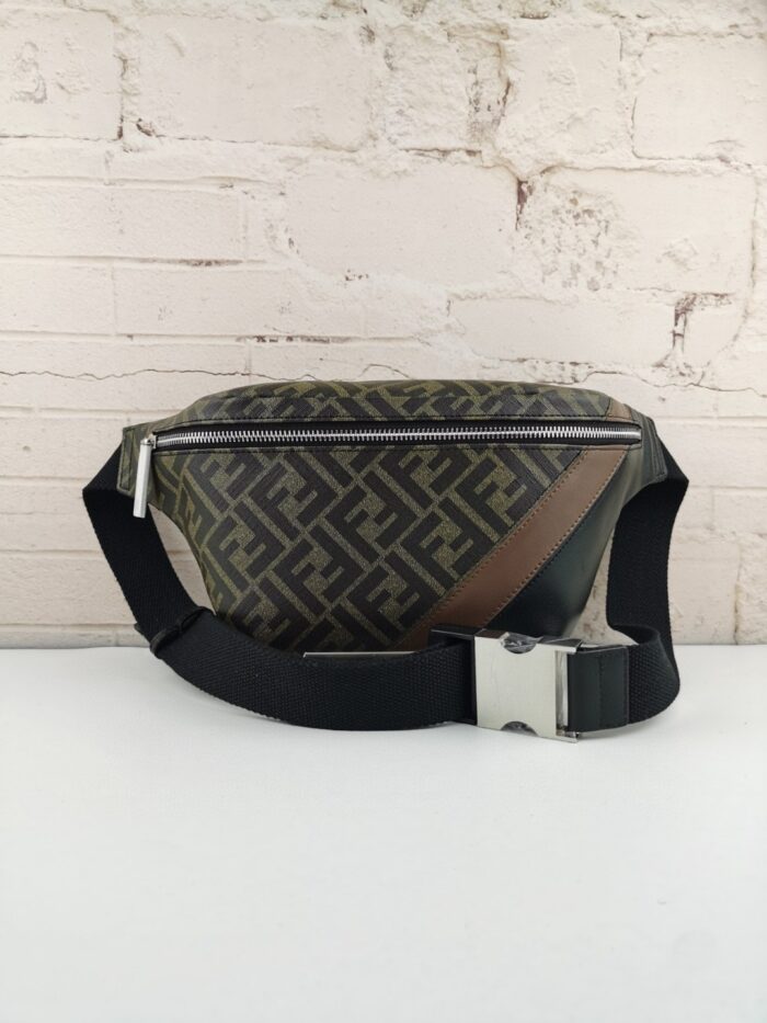 Fendi Belt Bag Khaki/Brown For Men, Men’s Bags 18.1in/46cm 7VA434