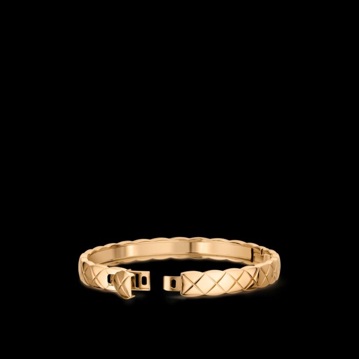 Chanel Coco Crush Bracelet Beige Gold For Women J11763 - Image 2