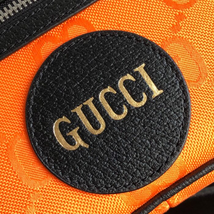 Gucci Gucci Off The Grid Belt Bag Orange GG ECONYL® For Men  9.5in/24cm GG  - Image 8