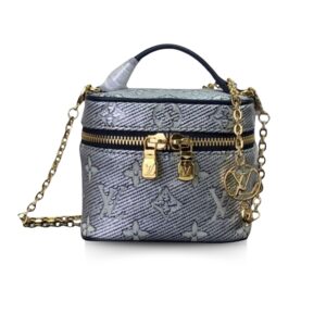 Louis Vuitton Micro Vanity Bag Sliver Tone